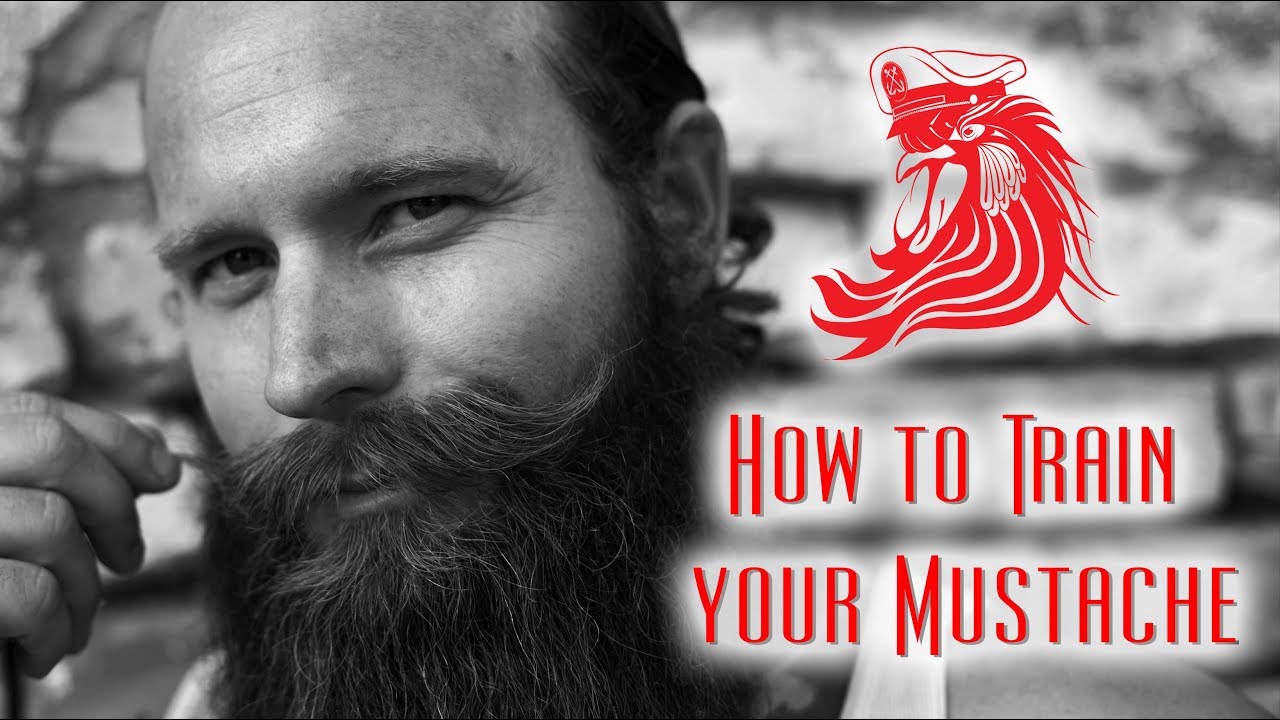 How to Train Your Mustache using Bossman MUDstache Training Wax Bossman Brands