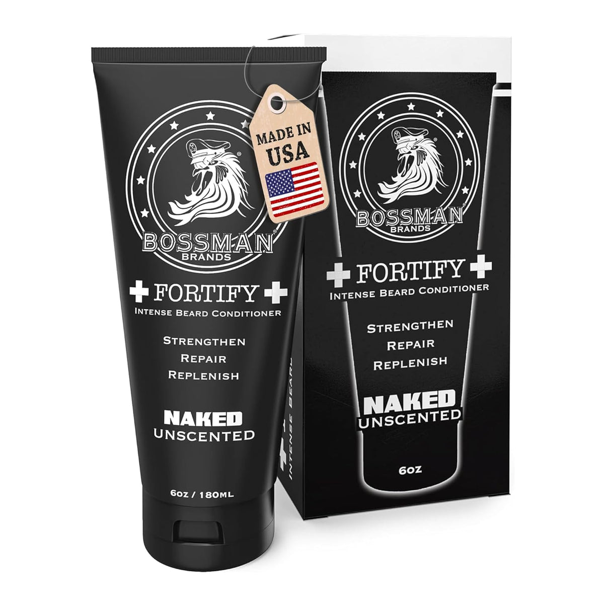 Fortify Intense Beard Conditioner, Naked, bare-product#Scent_Naked