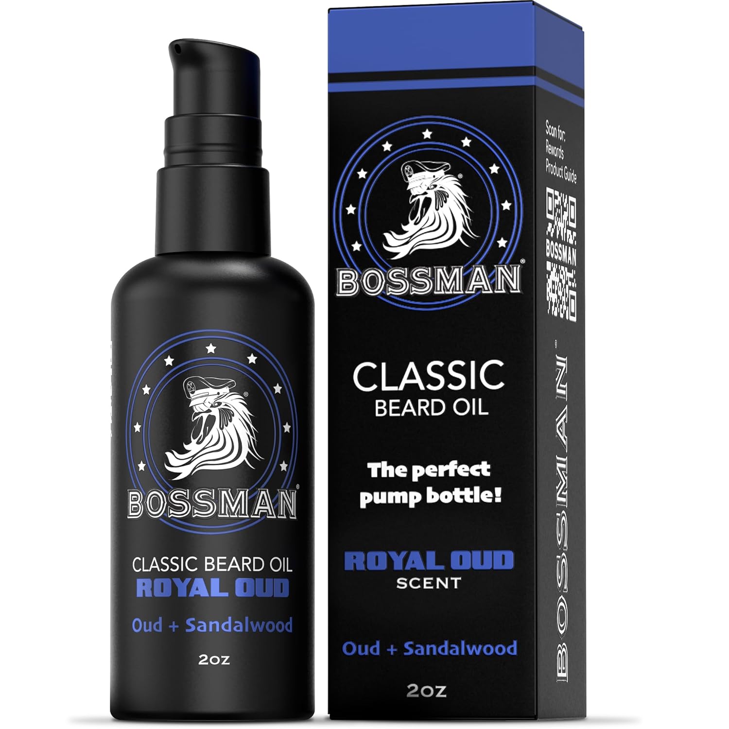 Bossman Thin-Classic Beard Oil 2oz