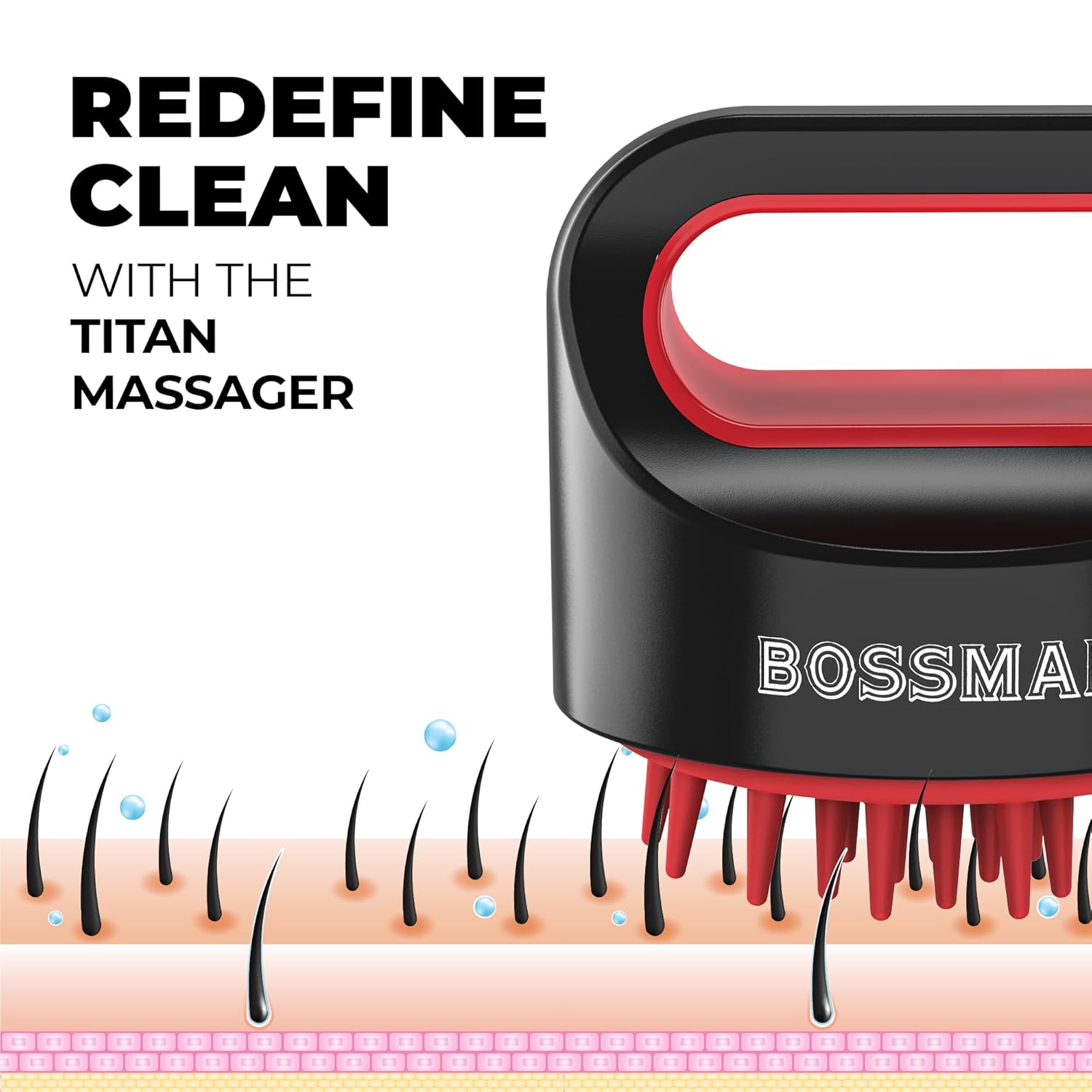 Titan Shower Scalp Massager.