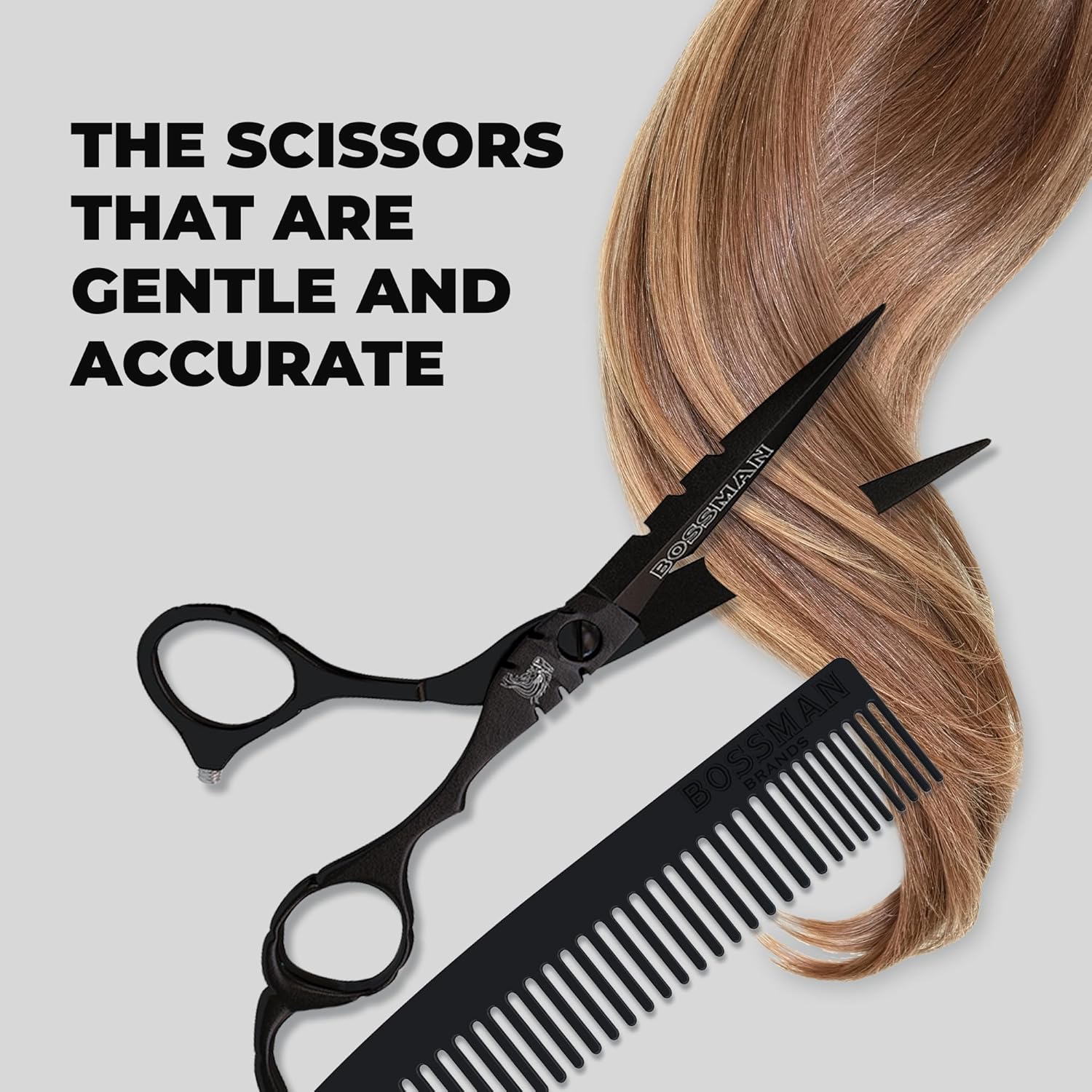 Bossman Professional Barber Scissors | Hairdressing Scissors / Hair Cutting Scissors for Barbers and Hairdressers