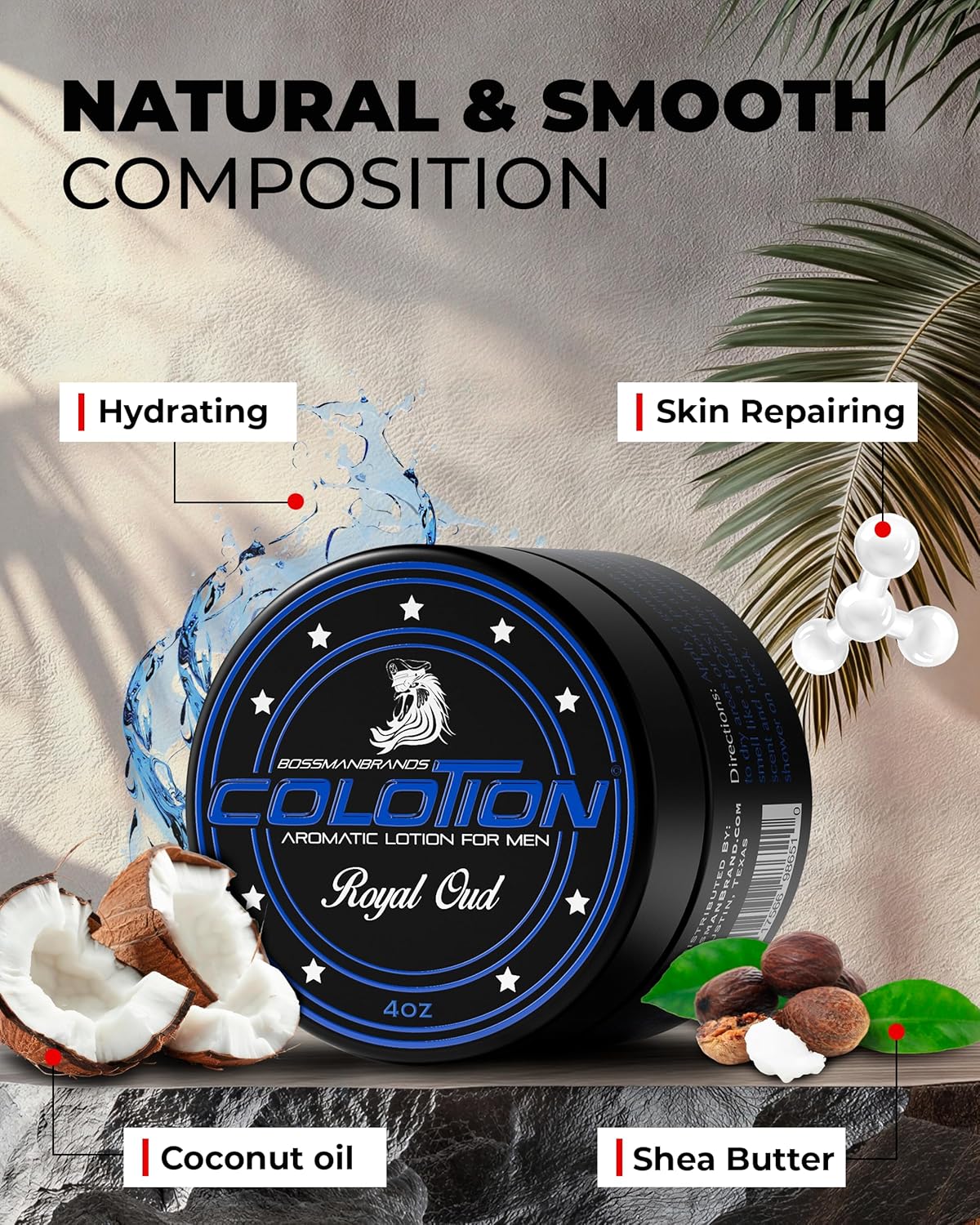 Bossman® Colotion® Scented Cologne Lotion