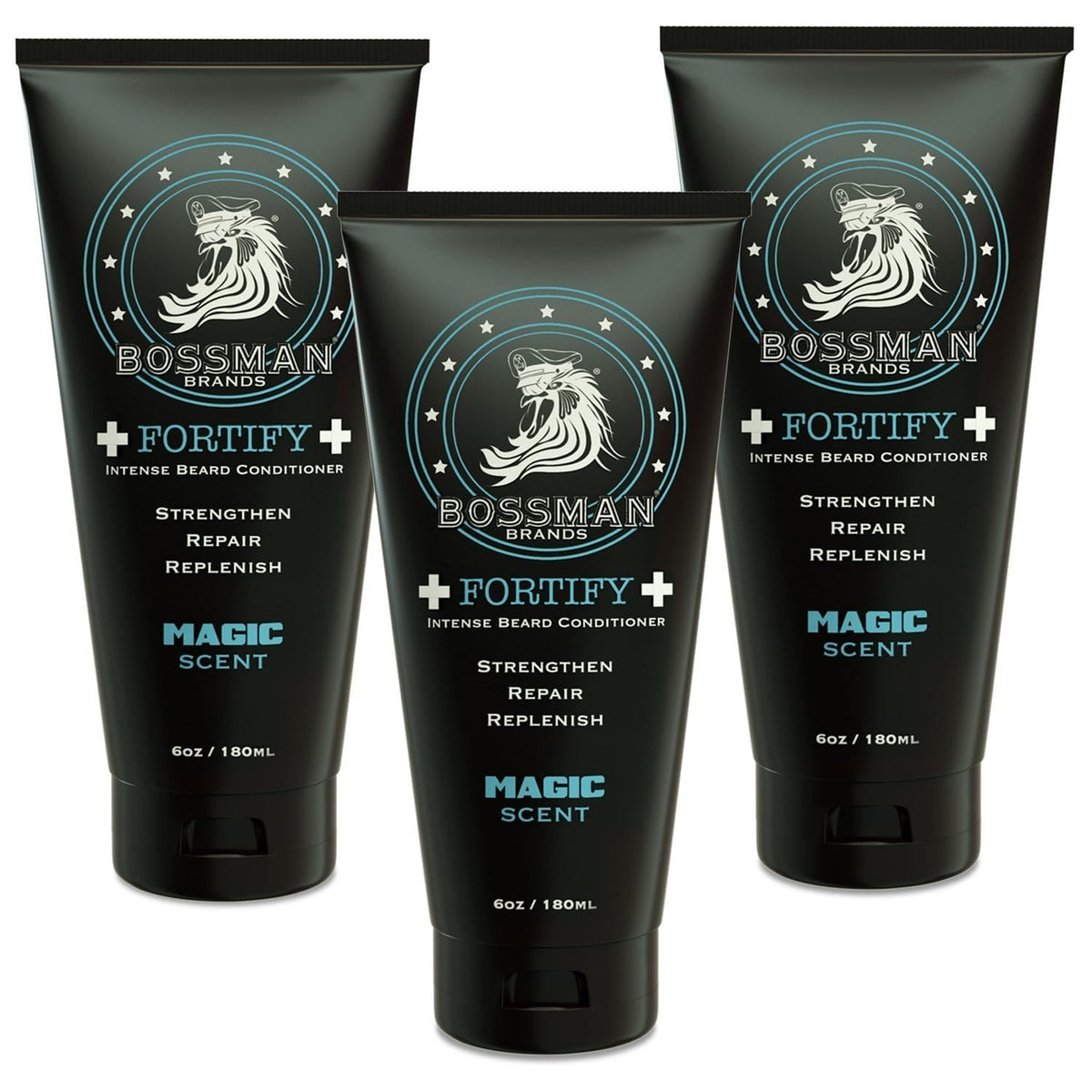 Fortify Intense Beard Conditioner | Facial Hair & Beard Conditioners Bossman Brands#Scent_Magic