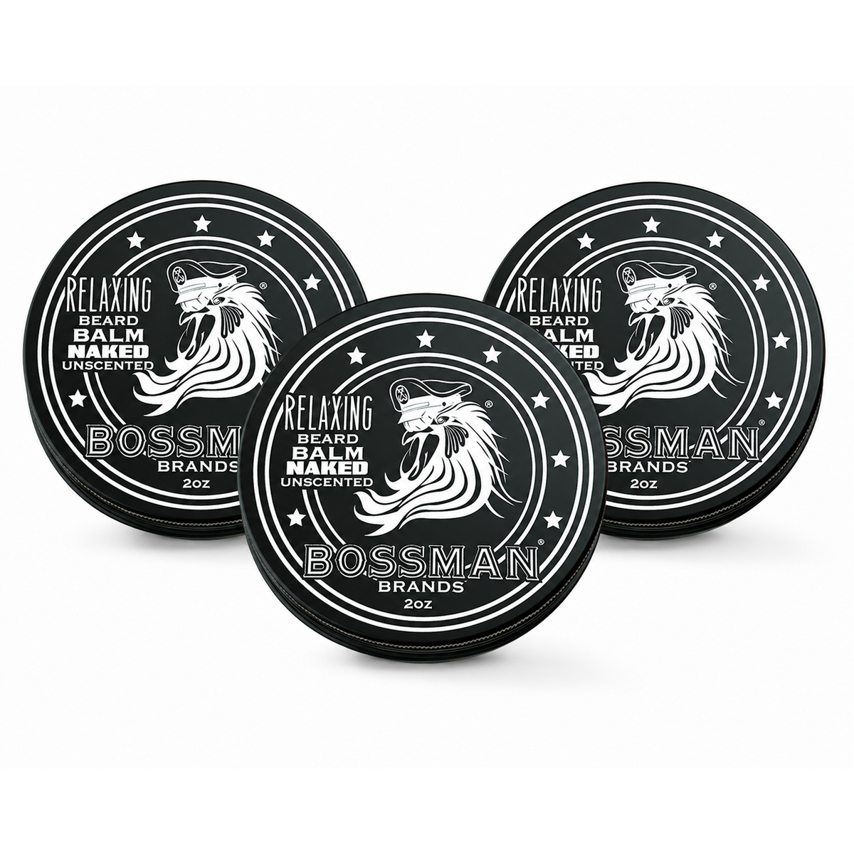 Relaxing Beard Balm, Naked, 3-pack#Scent_Naked