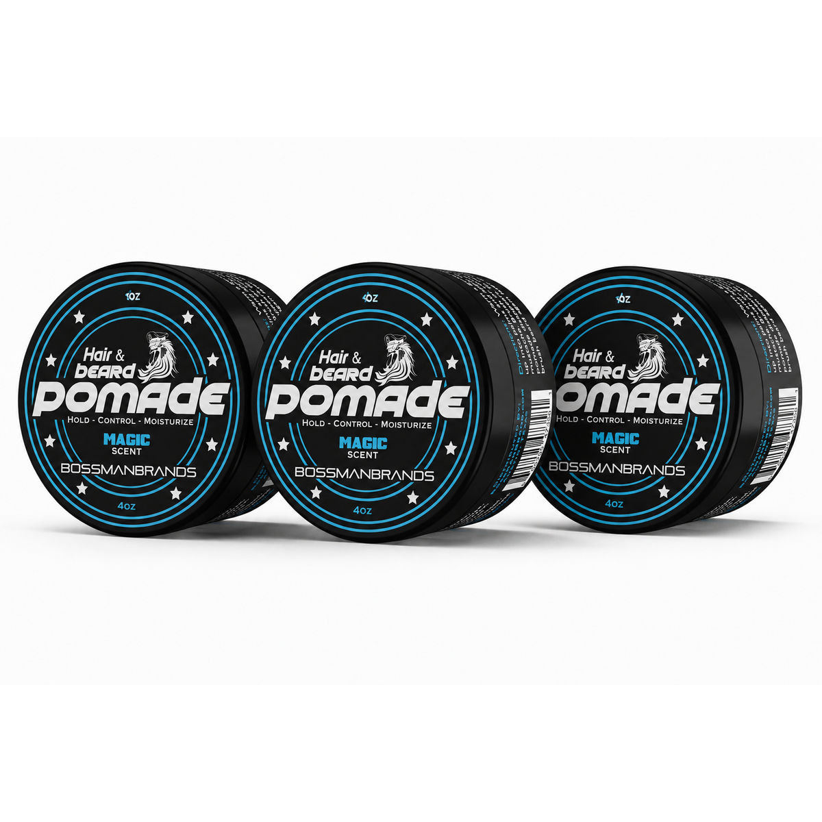 Hair & Beard Pomade, Magic, 3-pack#Scent_Magic