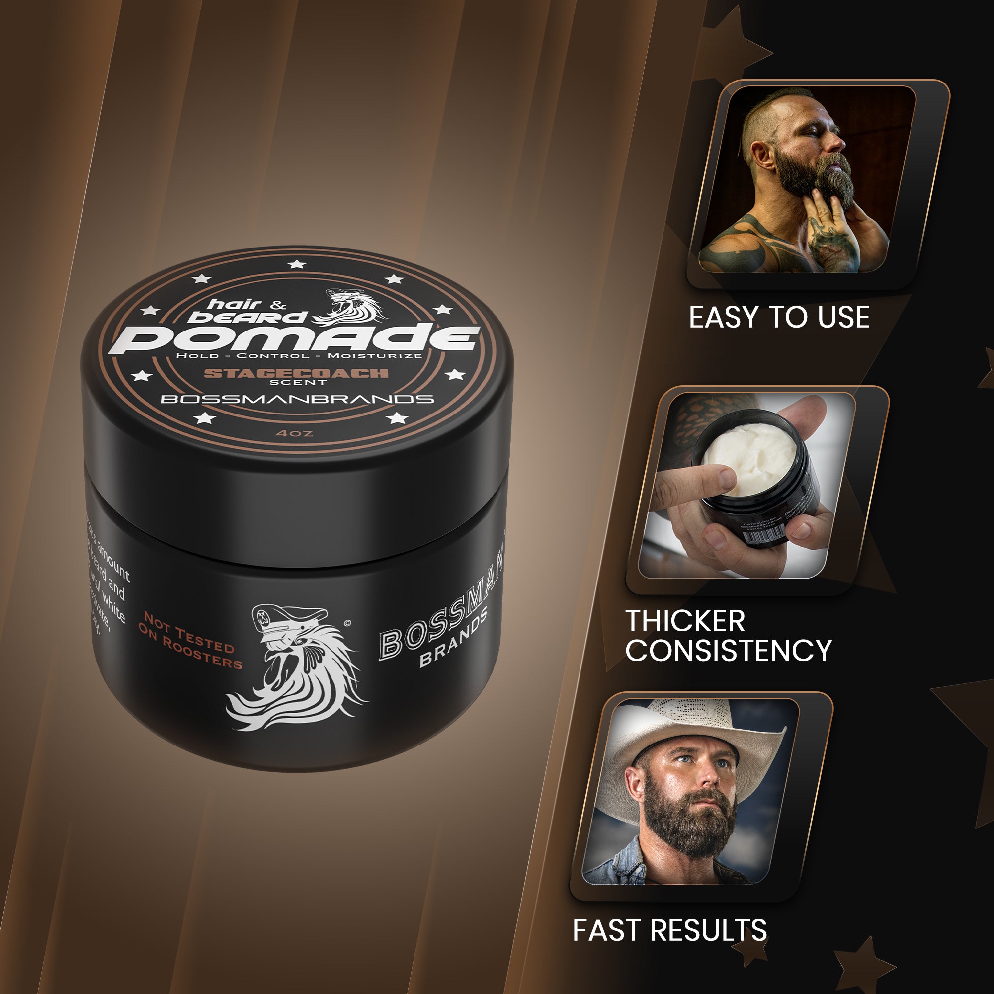 Hair & Beard Hammer Pomade [Clearance - Final Sale]