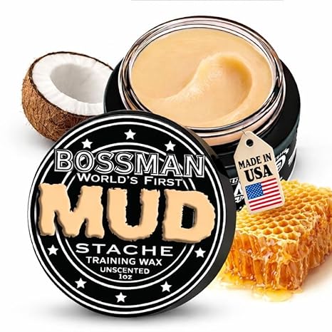 Bossman Mustache Wax | MUDstache® Training Wax