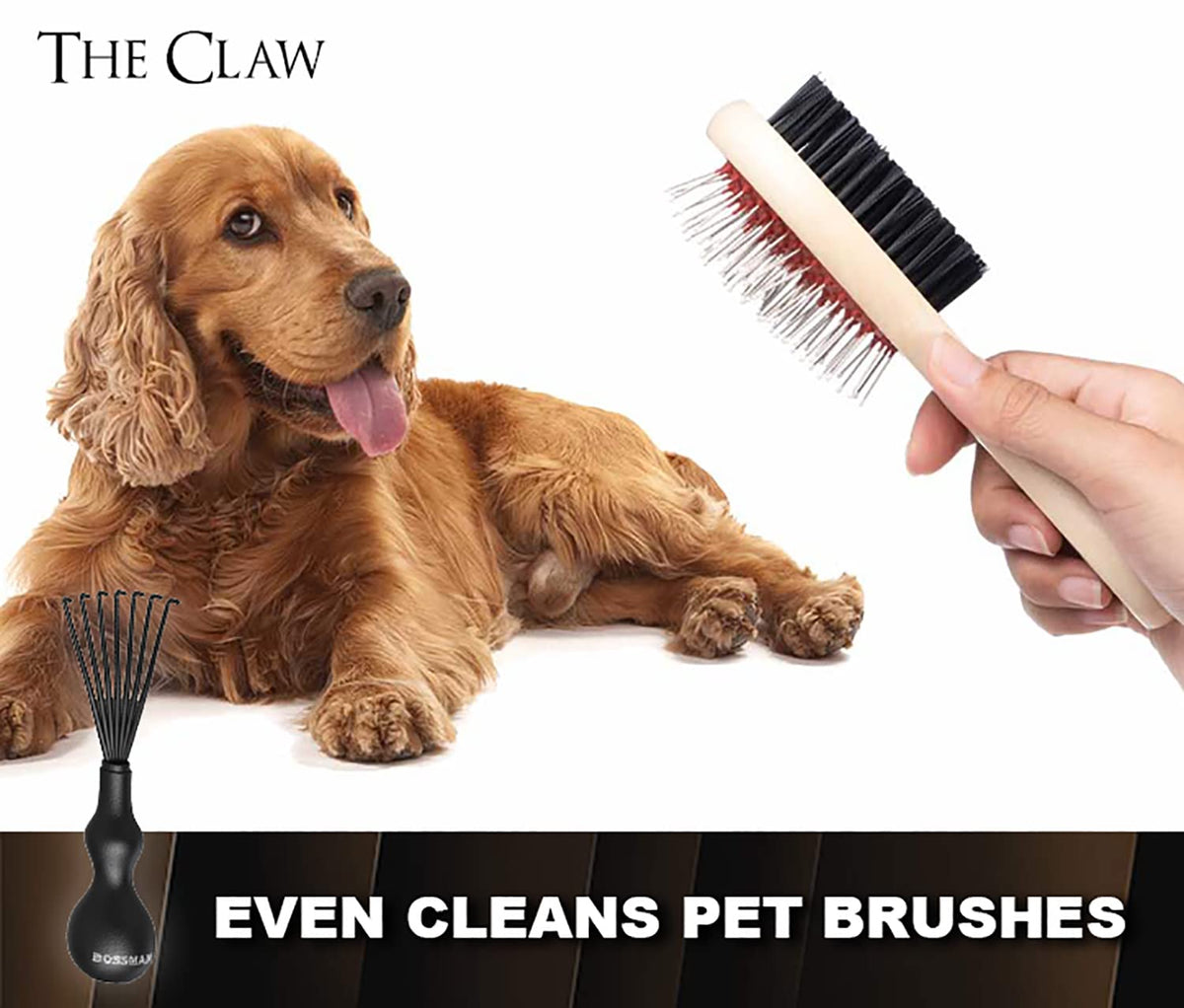 Bossman® THE CLAW Brush Cleaner