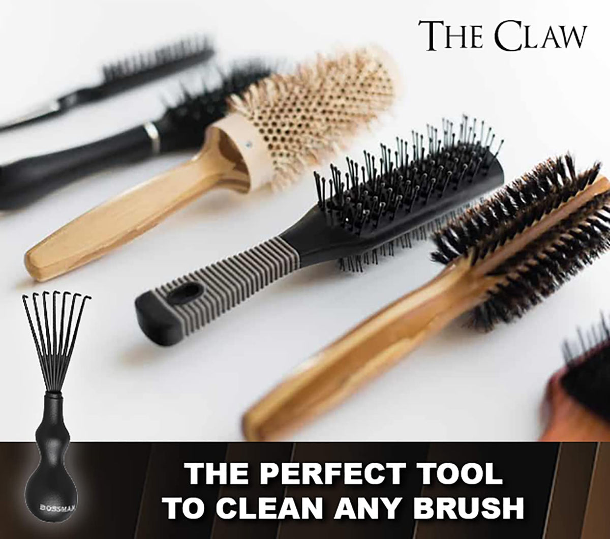 Bossman® THE CLAW Brush Cleaner