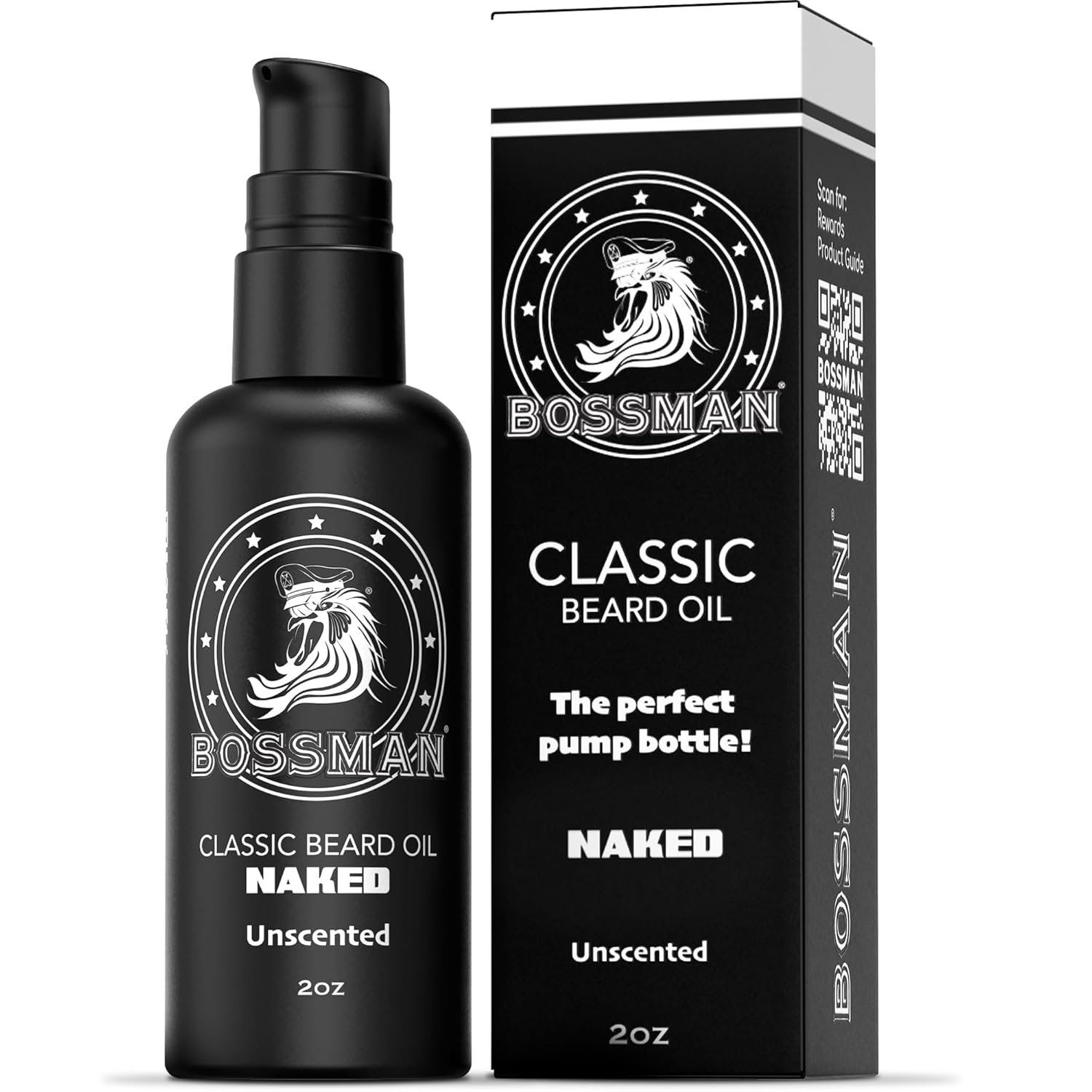 Bossman Thin-Classic Beard Oil 2oz