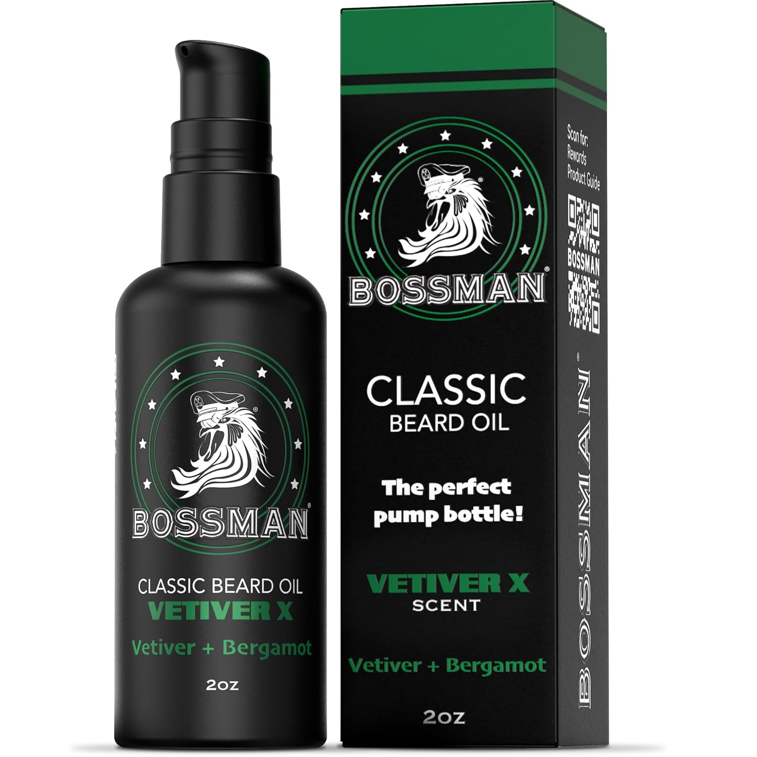 Bossman Thin-Classic Beard Oil 2oz