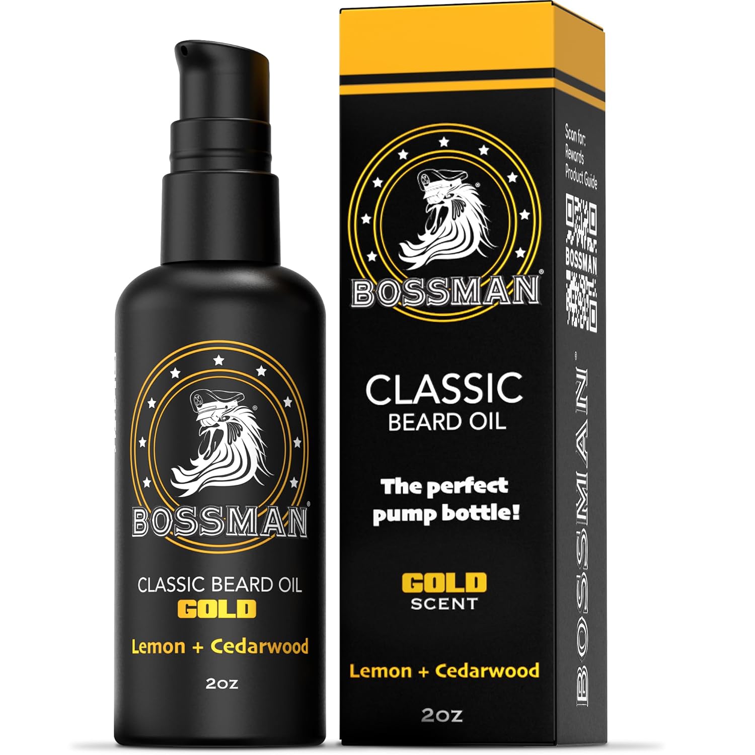 Bossman Thin-Classic Beard Oil 2oz