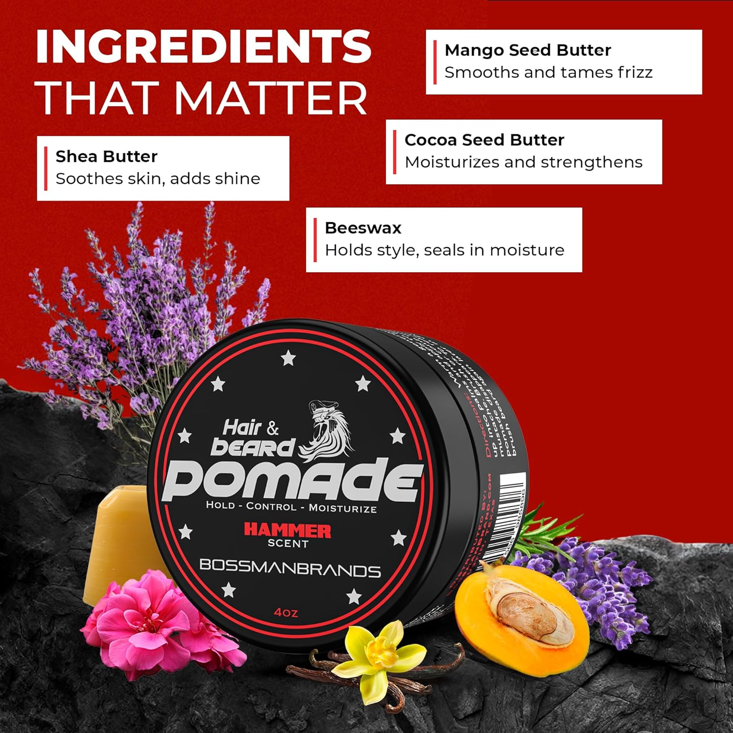 Hair & Beard Hammer Pomade [Clearance - Final Sale]
