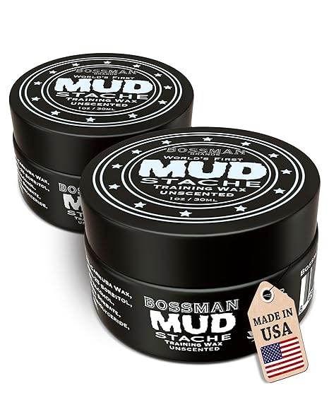 Bossman Mustache Wax | MUDstache® Training Wax