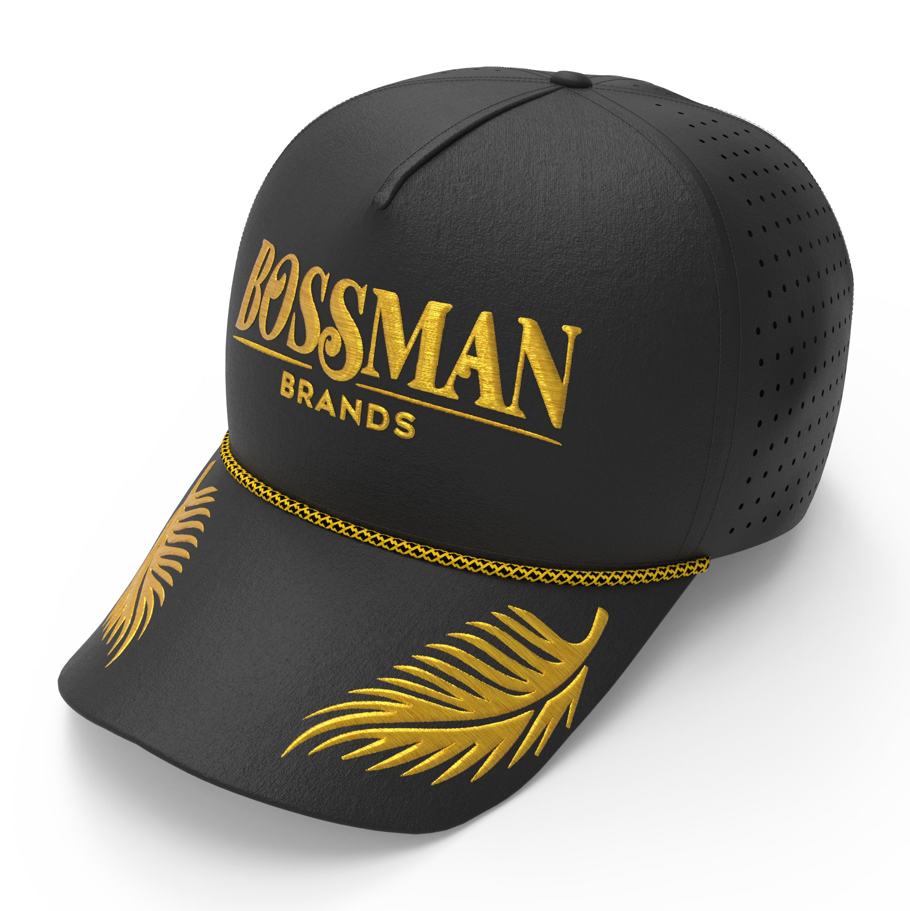 Bossman Water Resistant Trucker Style Golf Hat [Clearance - Final Sale]
