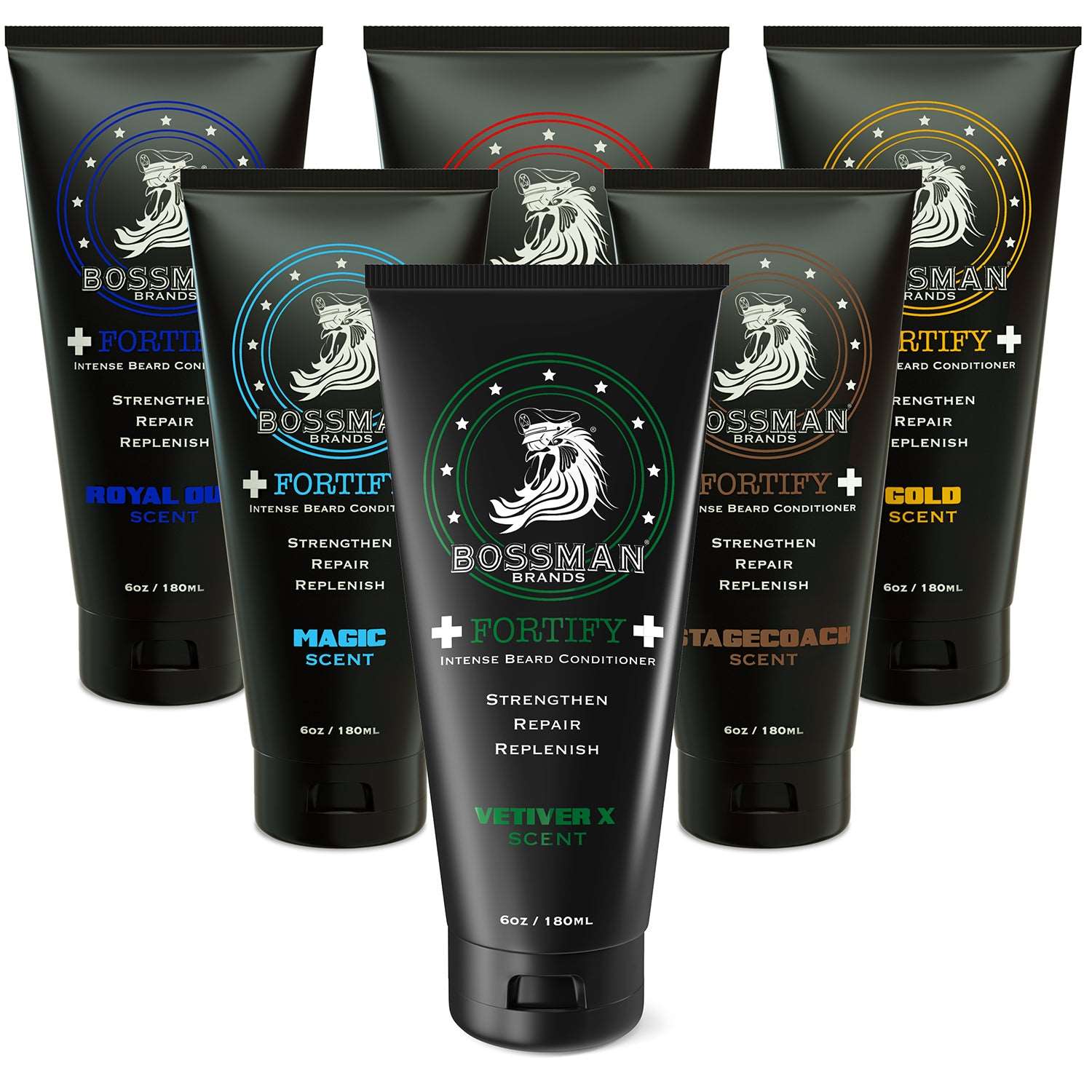 Fortify Intense Beard Conditioner | Facial Hair & Beard Conditioners Bossman Brands
