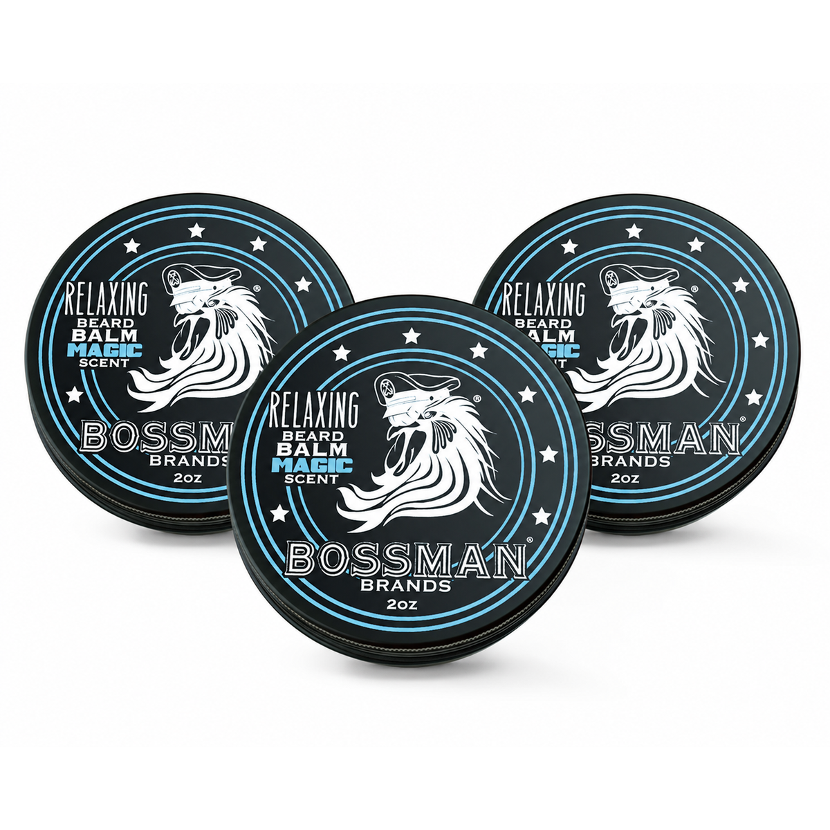 Relaxing Beard Balm, Magic, 3-pack#Scent_Magic